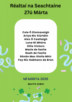 Beannachtaí na Cásca oraibh 2026!