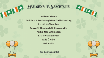 Gaeilgeoirí na Seachtaine